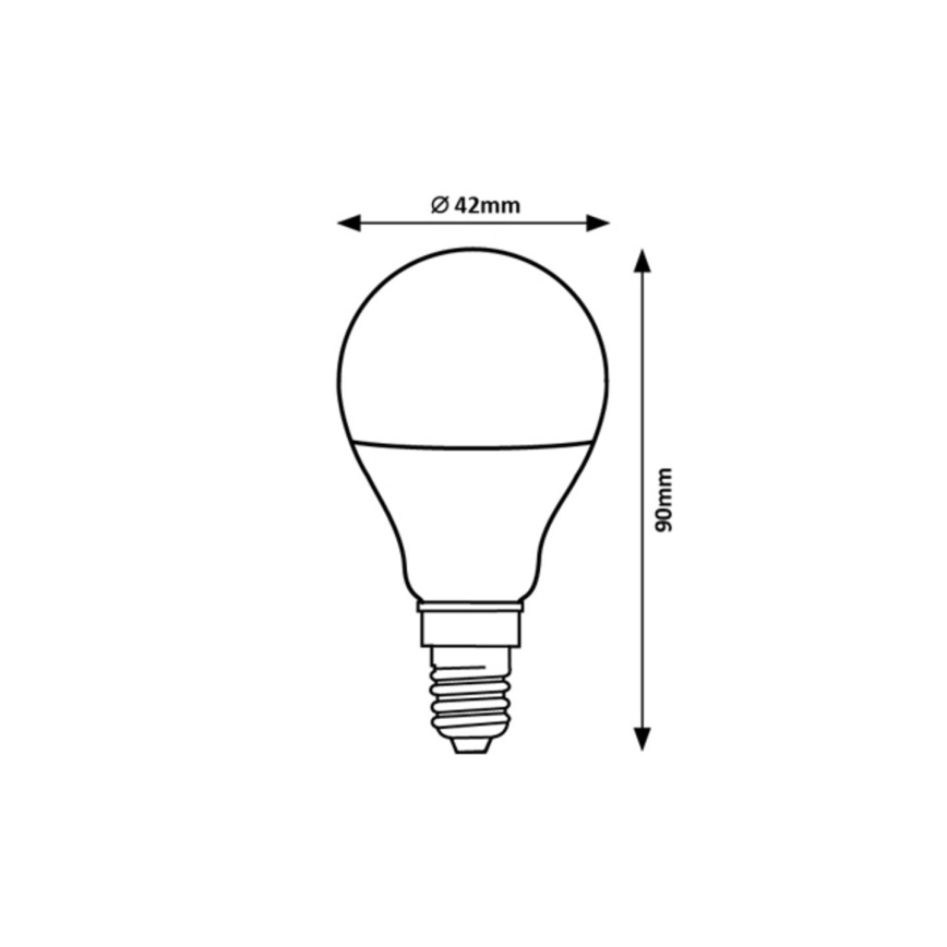 Rabalux - LED Pirn G45 E14/9W/230V 4000K