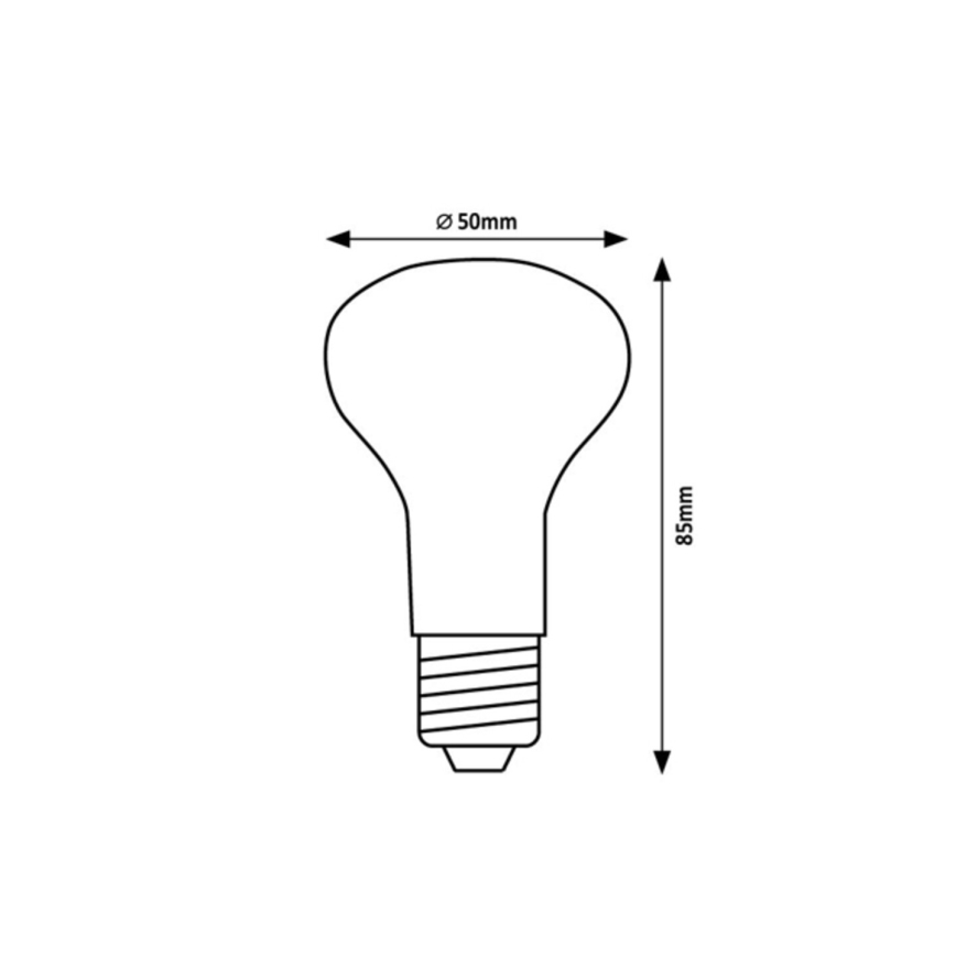Rabalux - LED-filament-pirn R50 E14/4W/230V 3000K