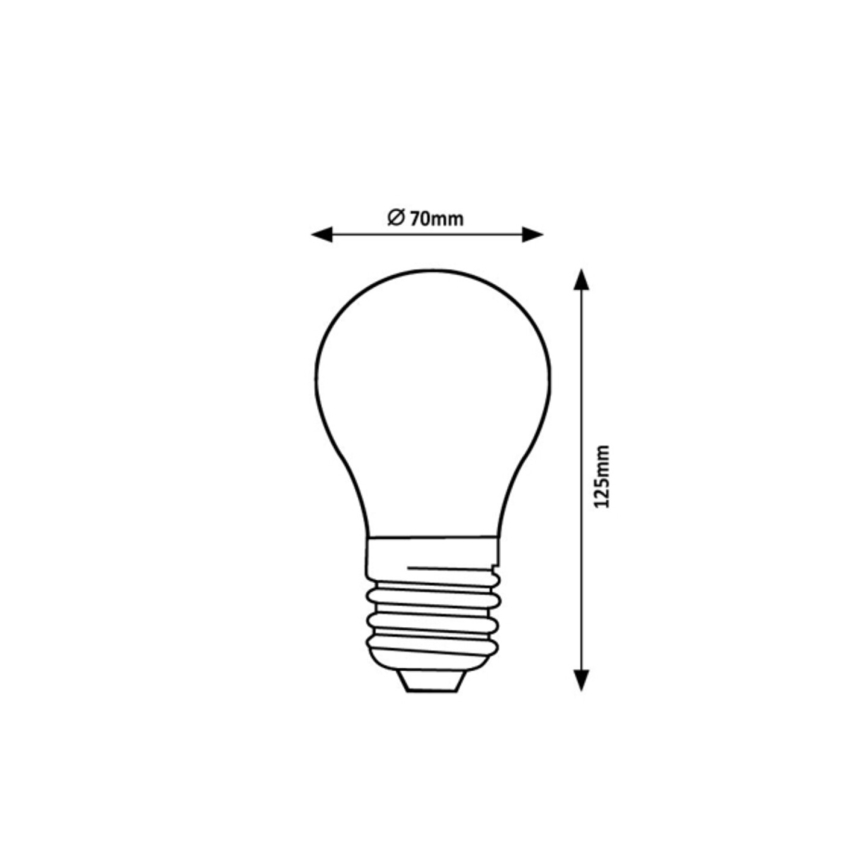 Rabalux - LED-pirn FILAMENT A70 E27/18W/230V 3000K