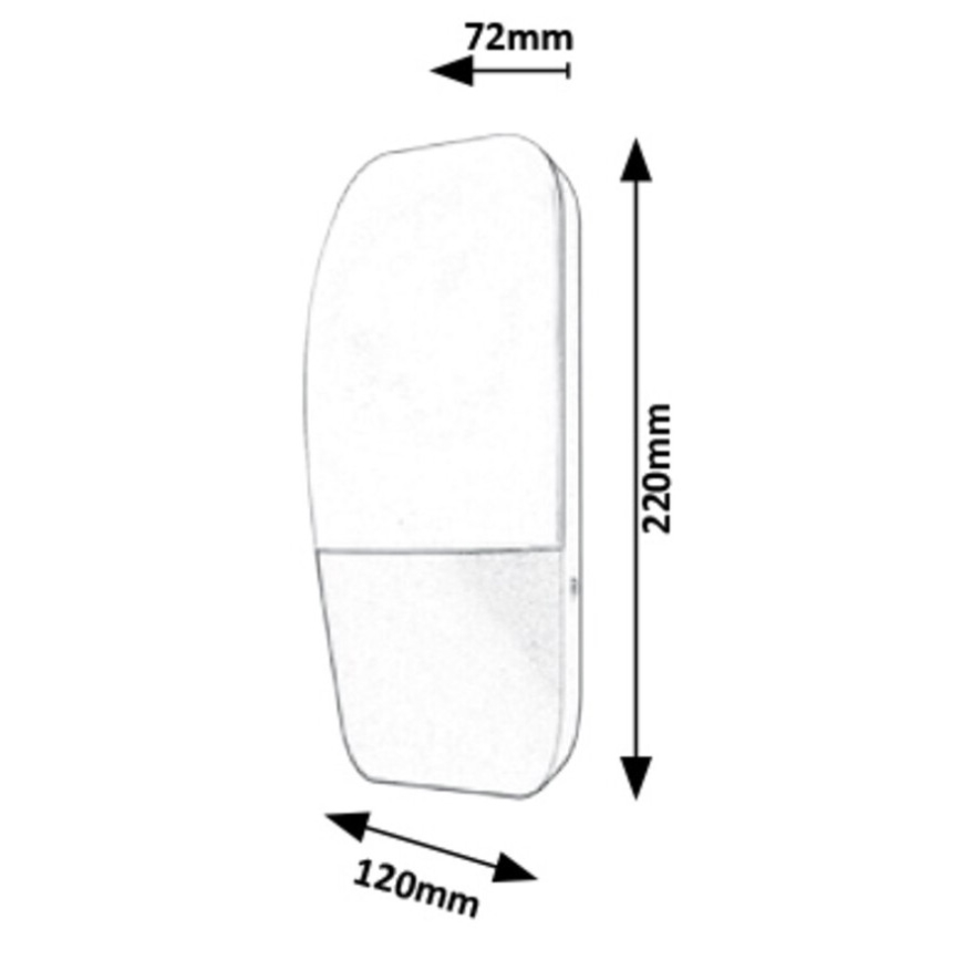 Rabalux - LED Väli seinavalgusti LED/10W/230V IP65 800lm 4000K