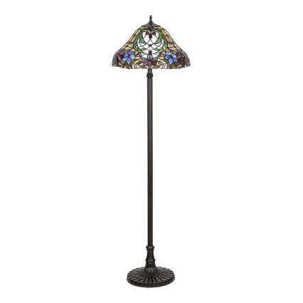 Rabalux - Tiffany vitraažklaasist põrandalamp 2xE27/60W/230V