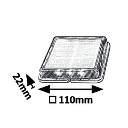 Rabalux - LED päikesepaneeliga välisvalgusti LED/1,5W/3,2V 4000K 500 mAh IP67