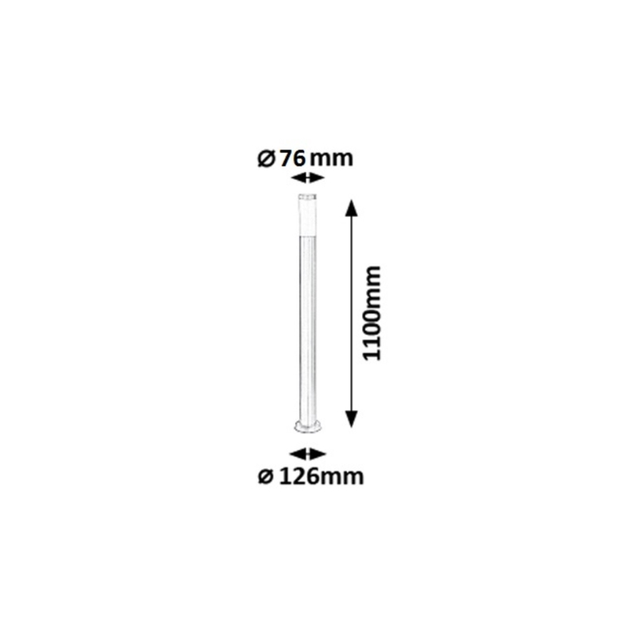 Rabalux - Välivalgusti 1xE27/25W IP44 110 cm