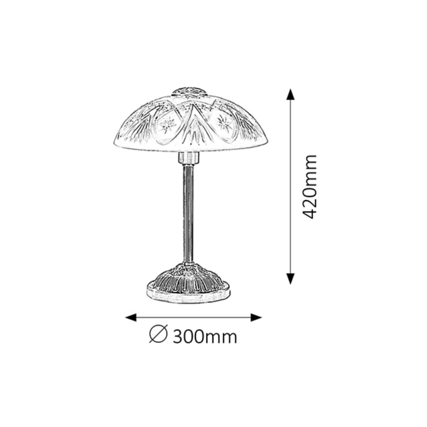 Rabalux 8634 - laualamp ANNABELLA 1xE14/40W/230V