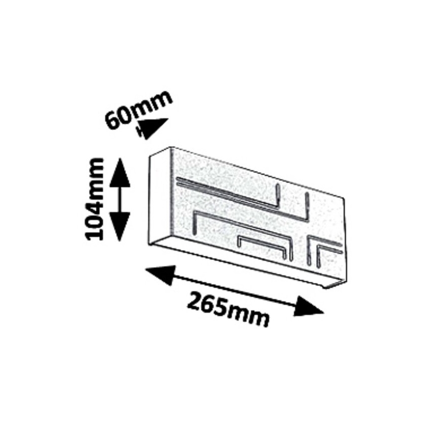 Rabalux - LED Väli seinavalgusti LED/12W/230V IP65