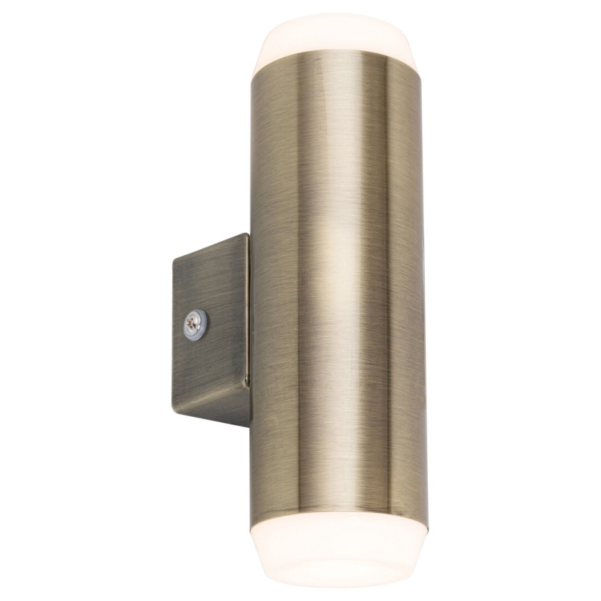 Rabalux - LED Väli seinavalgusti 2xLED/4W/230V pronks IP44