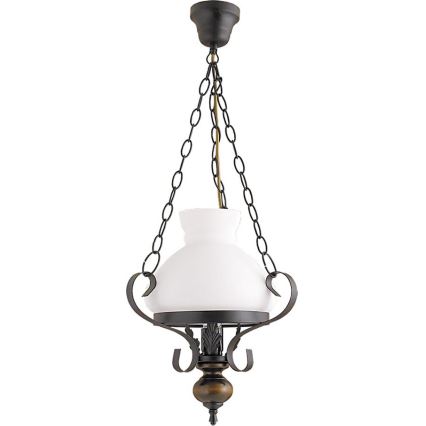 Rabalux - Asendusklaas lühtrile E27 d. 23,5 cm valge