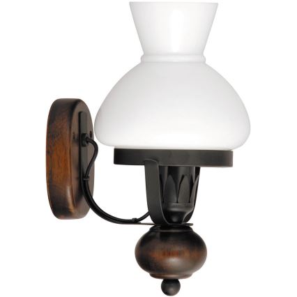 Rabalux - Asendusklaas lühtrile, laualambile ja seinalambile E27 d. 15 cm valge
