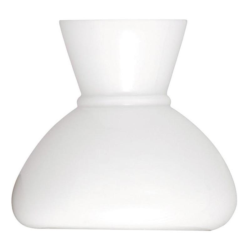 Rabalux - Asendusklaas lühtrile, laualambile ja seinalambile E27 d. 15 cm valge