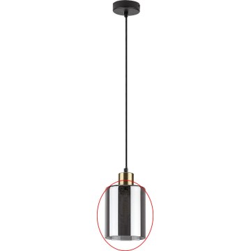 Rabalux - Asendusklaas valgustile PEREZ E27, läbimõõduga 13 cm