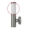 Rabalux - Asendusklaas välivalgustile INOX TORCH E27 valge