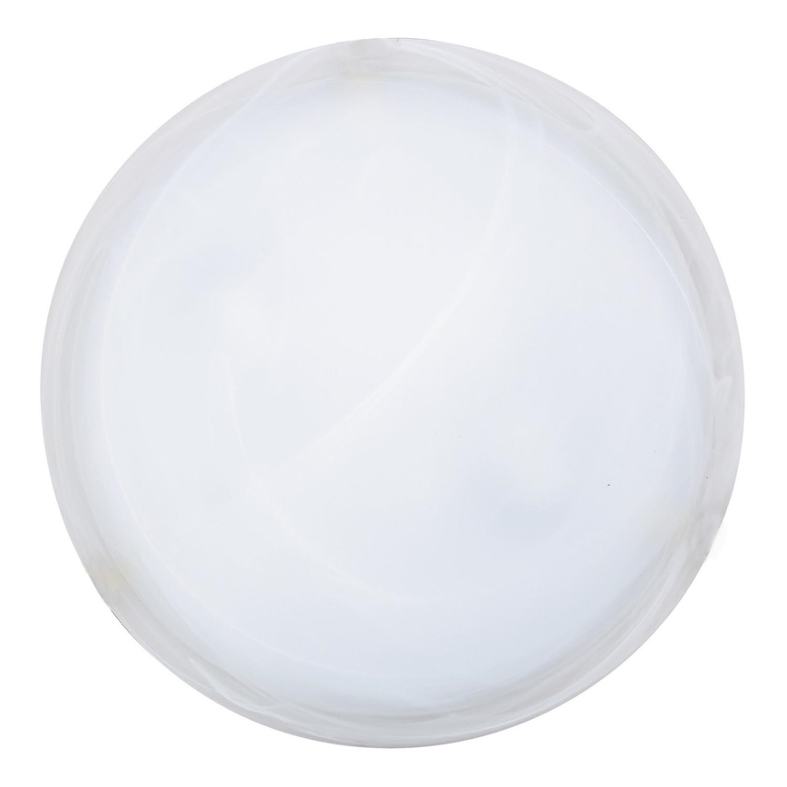 Rabalux - Asenduskuppel klaasist E27 d. 40 cm valge