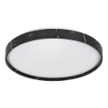 Rabalux - Hämardatav laelamp LED/24W/230V 3000-6500K läbimõõt 38 cm must + kaugjuhtimispult