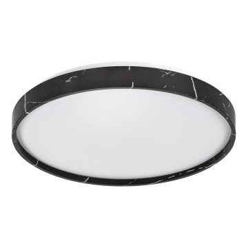 Rabalux - Hämardatav laelamp LED/24W/230V 3000-6500K läbimõõt 38 cm must + kaugjuhtimispult