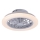 Rabalux - Hämardatav laevalgusti ventilaatoriga LED/24W/230V 3000-6500K + kaugjuhtimispult