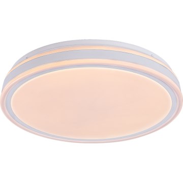 Rabalux - Hämardatav LED-laelamp LED/23W/230V 3000-6500K Ø 38,5 cm must + kaugjuhtimispult