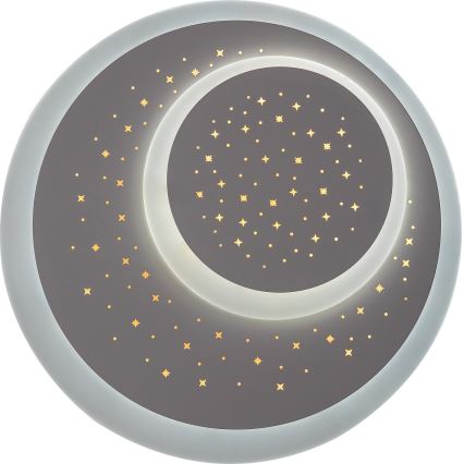 Rabalux – hämardatav LED-laelamp LED/47W/230V 3000-6000K, kaugjuhtimispuldiga, Ø 48 cm