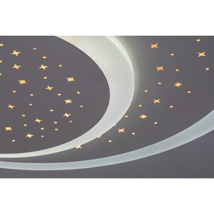 Rabalux – hämardatav LED-laelamp LED/47W/230V 3000-6000K, kaugjuhtimispuldiga, Ø 48 cm