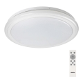 Rabalux - Hämardatav RGB-LED laelamp kaugjuhtimispuldiga/32W/230V läbimõõt 40 cm
