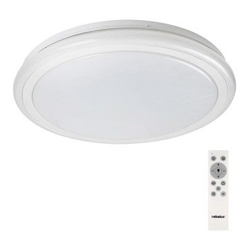 Rabalux - Hämardatav RGB-LED laelamp kaugjuhtimispuldiga/32W/230V läbimõõt 40 cm