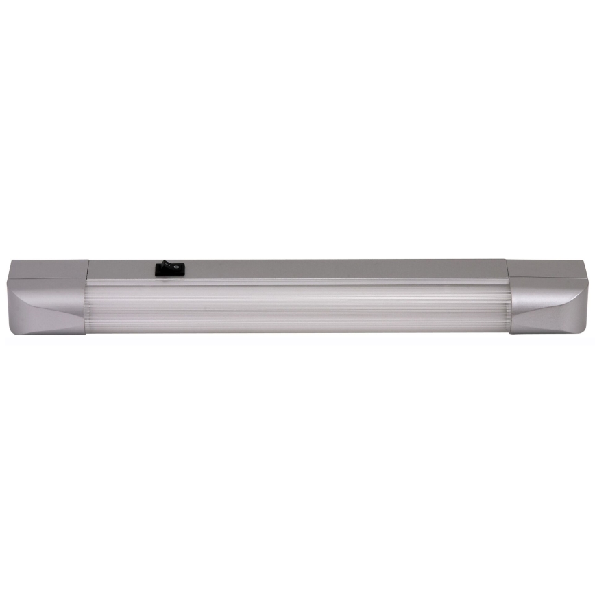Rabalux - Kapialune valgusti BAND LIGHT 1xG13/10W/230V 39,5 cm hõbedane