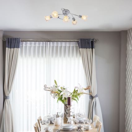 Rabalux - Kohtvalgusti 5xE14/40W/230V