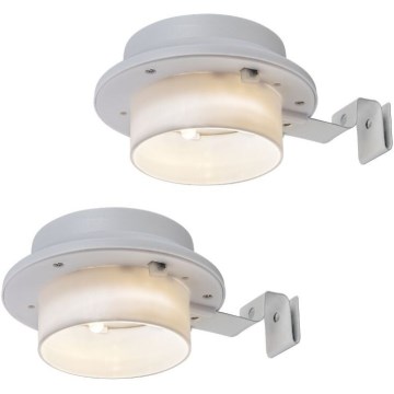 Rabalux -Komplekt 2x LED päikesepaneeliga seinavalgusti LED/0,06W/1,2V 300 mAh IP44