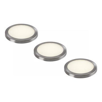 Rabalux - KOMPLEKT 3x LED Hämardatav kapivalgustus 3xLED/1W/230V 4000K
