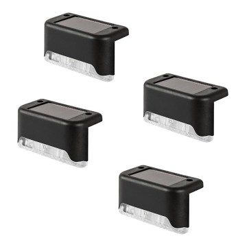 Rabalux - KOMPLEKT 4x LED päikese seinavalgusti hämarussensoriga LED/0,06W/1,2V 300 mAh IP44