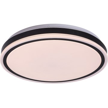 Rabalux - LED-hämardatav laelamp LED/20W/230V 3000-6500K läbimõõt 38,5 cm must + kaugjuhtimispult