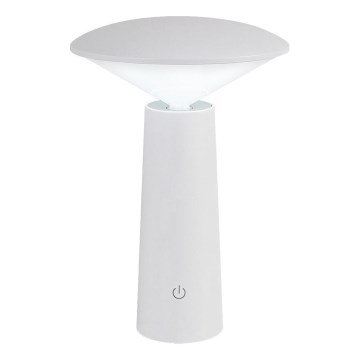 Rabalux - LED Hämardatav laetav puutetundlik laualamp POLPERRO LED/3W/3,7V 1200mAh valge