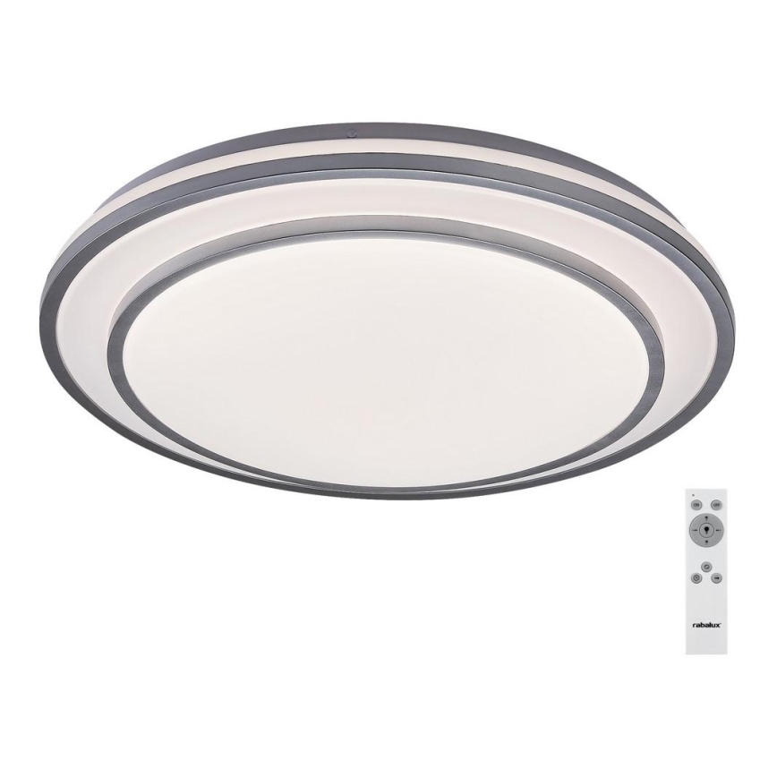 Rabalux - LED Hämardatav laevalgusti LED/40W/230V 3000-6500K hõbe + pult