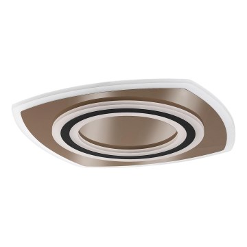 Rabalux - LED Hämardatav laevalgusti LED/60W/230V 3000/4000/6000K matt kroom/must + kaugjuhtimispult