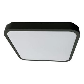 Rabalux - LED Hämardatav laevalgusti vannituppa LED/36W/230V 3000-6000K IP44 42x42 cm must + kaugjuhtimispult