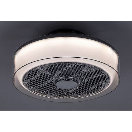 Rabalux - LED Hämardatav laevalgusti ventilaatoriga LED/30W/230V 3000-6000K + Pult