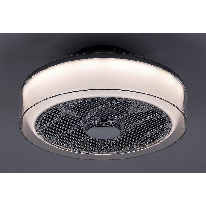 Rabalux - LED Hämardatav laevalgusti ventilaatoriga LED/30W/230V 3000-6000K + Pult