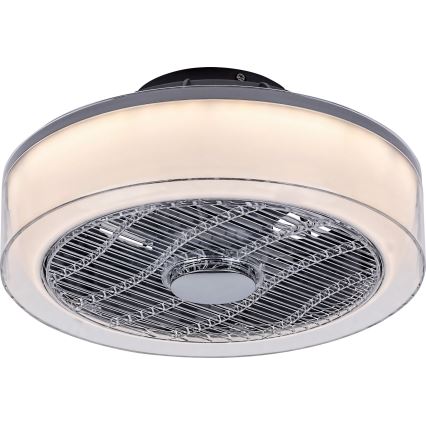 Rabalux - LED Hämardatav laevalgusti ventilaatoriga LED/30W/230V 3000-6000K + Pult