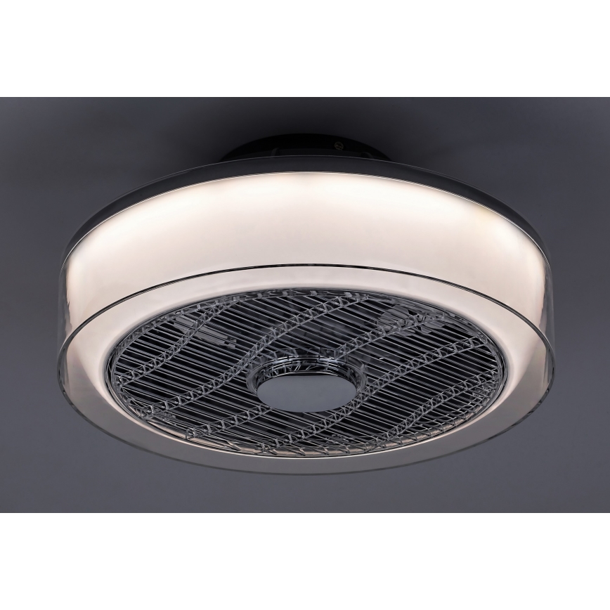 Rabalux - LED Hämardatav laevalgusti ventilaatoriga LED/30W/230V 3000-6000K + Pult