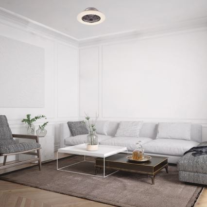 Rabalux - LED Hämardatav laevalgusti ventilaatoriga LED/30W/230V 3000-6500K + pult