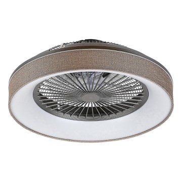 Rabalux - LED Hämardatav laevalgusti ventilaatoriga LED/35W/230V 3000-6000K + pult
