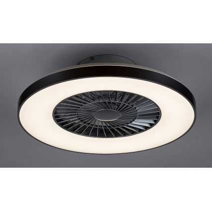 Rabalux - LED Hämardatav laevalgusti ventilaatoriga LED/40W/230V 3000-6500K + pult