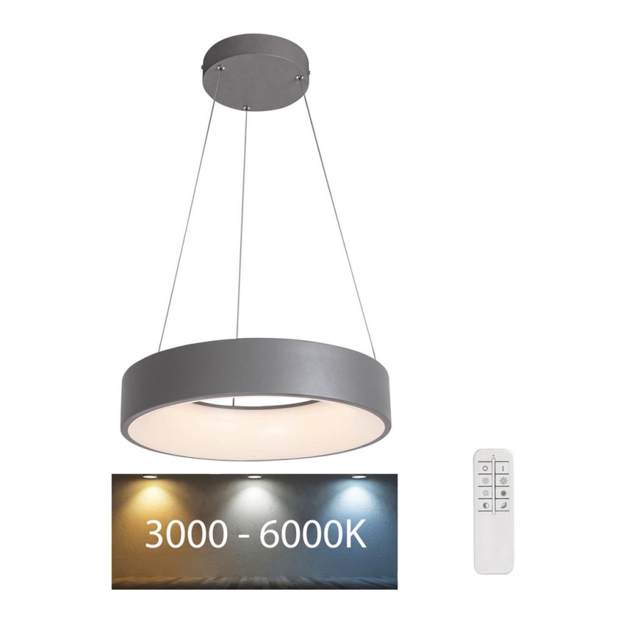 Rabalux - LED Hämardatav lühter LED/24W/230V ümmargune 3000-6000K + pult
