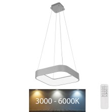 Rabalux - LED Hämardatav lühter LED/28W/230V neljakandiline 3000-6000K + pult