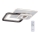 Rabalux - LED hämardatav pinnapealne laelamp LED/48W/230V 3000K/4000K/6000K + kaugjuhtimispult 49,5x49,5 cm