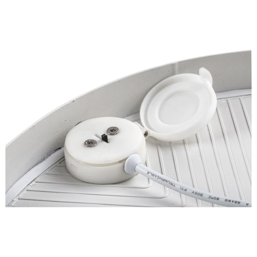 Rabalux - LED laelamp LED/24W/230V 2800-6000K IP44 valge, läbimõõt 30 cm