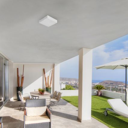 Rabalux - LED laelamp LED/24W/230V 2800-6000K IP44 valge 30x30 cm