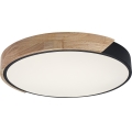 Rabalux - LED laelamp LED/24W/230V 4000K must/tamm, läbimõõt 41 cm