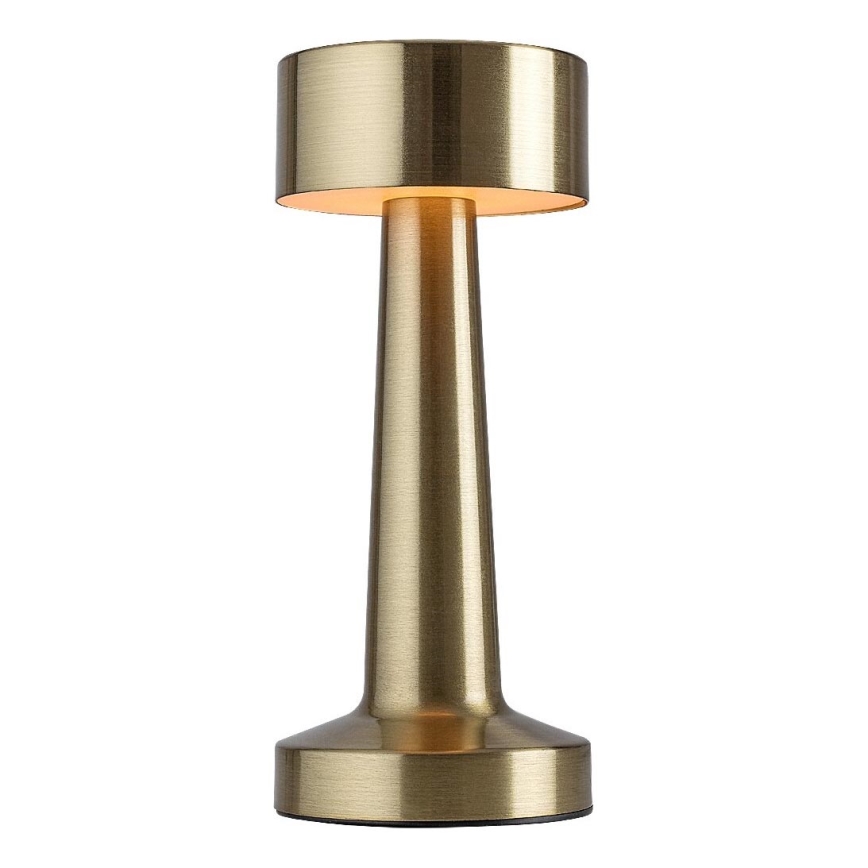 Rabalux - LED Laetav puutetundlik laualamp LED/2,7W/5V 1200mAh 3000/4000/6000K kuldne