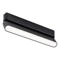 Rabalux - LED Laevalgusti 1-faasilisele rööbassüsteemile LED/12W/230V 4000K 22 cm must