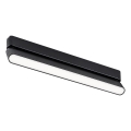 Rabalux - LED Laevalgusti 1-faasilisele rööbassüsteemile LED/16W/230V 4000K 33 cm must